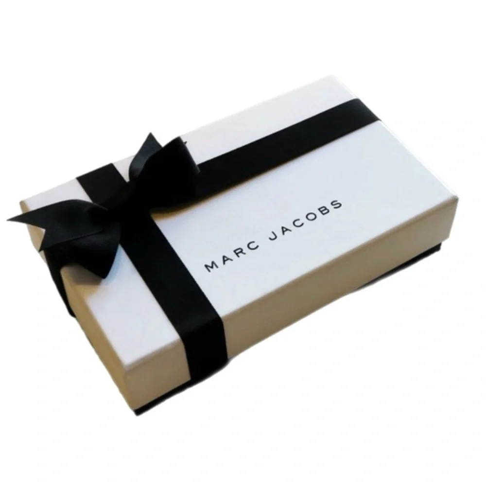 Marc Jacobs | Gift Wrap Black & White Grosgrain Branded Ribbon
